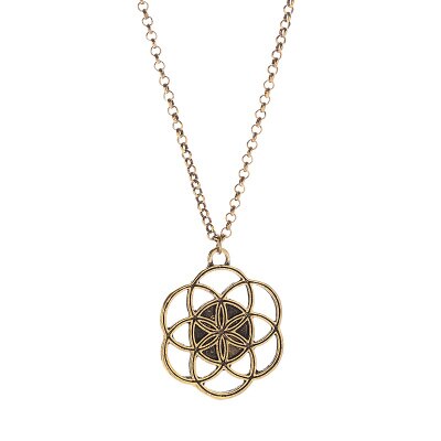 Mandala Flower of Life Pendants Necklaces